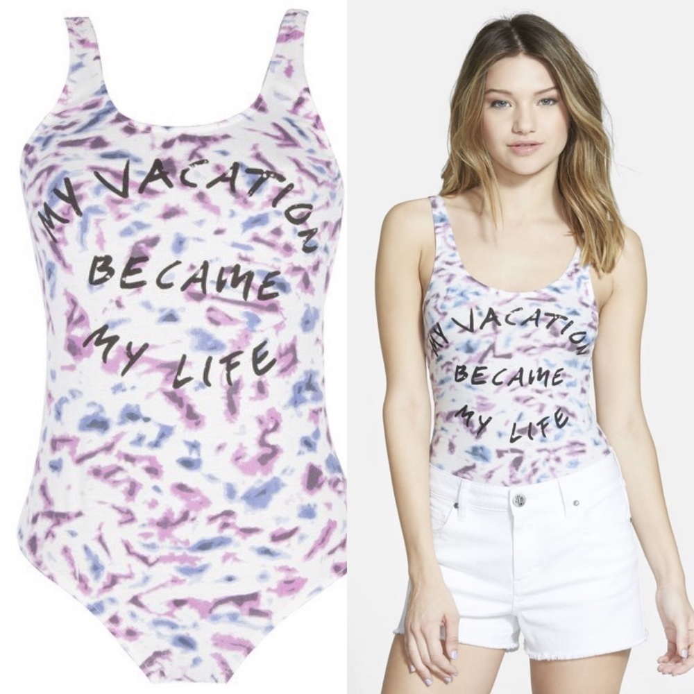 RVCA up all night bodysuit Size XS - Picture 2 of 7